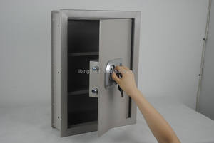 <span class=keywords><strong>Caja</strong></span> de Seguridad con Cerradura de Huella Dactilar <span class=keywords><strong>para</strong></span> Montaje en Pared <span class=keywords><strong>para</strong></span> Almacenamiento - Product Image 2