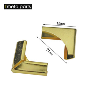 all'ingrosso su ordinazione di Modo di alta qualità in acciaio del metallo del sacchetto di protezione d'angolo per il libro - Product Image 5