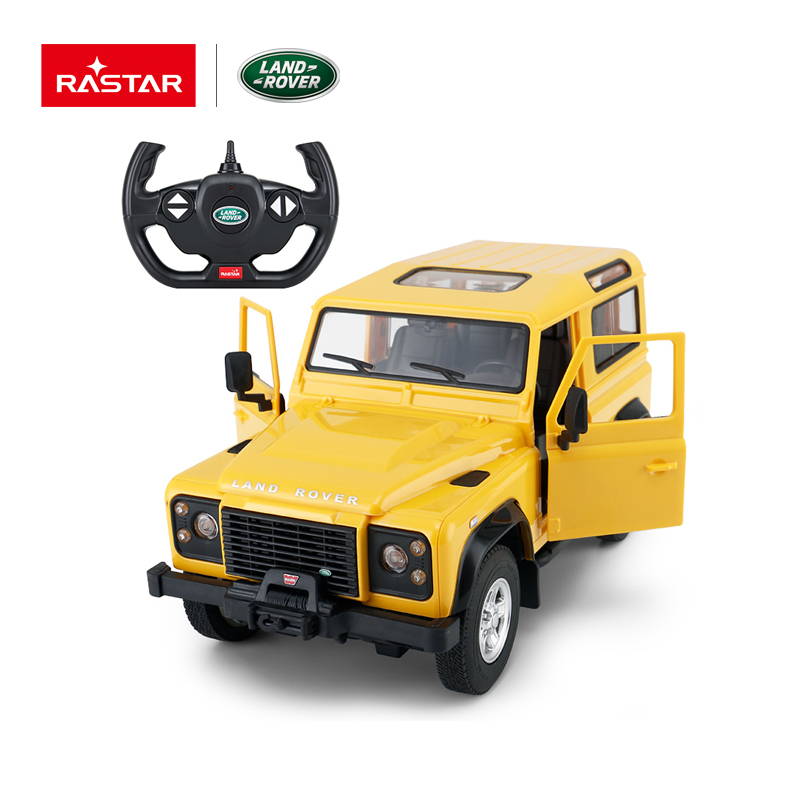 LAND ROVER DEFENDER 3 Door Open 1:14 RC Car Model RASTAR