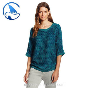 Ahueca hacia fuera el suéter, manga larga o-cuello <span class=keywords><strong>jersey</strong></span>, nuevo estilo suéter flojo - Product Image 1