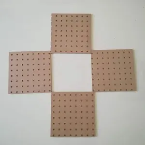 Mdf peg board, meubels Vlakte mdf board/Ruwe mdf plaat/melamine MDF