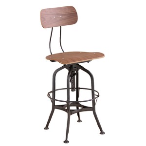 Tabouret de Bar réglable en contreplaqué, chaise européenne et américaine Toledo - Product Image 4