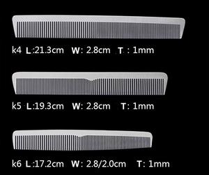 Vente en gros de peignes en métal pour salon de coiffure peigne en acier inoxydable pour hommes ensemble de peignes à cheveux bon marché en acier inoxydable pour la coiffure - Product Image 4
