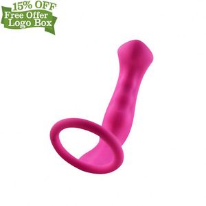 Scatola personalizzata gratuita 2018 giocattoli sessuali vibranti testa anale vibratore prostatico massaggiatore Sex Device per coppie - Product Image 3