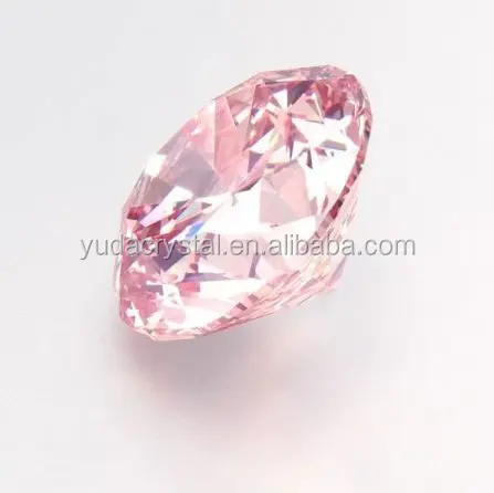 CVD Loose Round Cut Fancy PINK Diamond