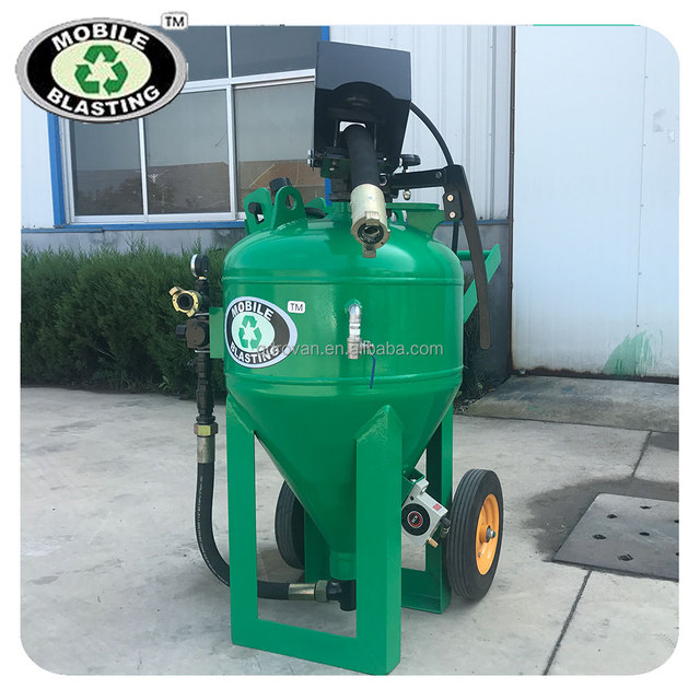 Mobile Dustless Blasting, DB800 Vehicle - Portable Sand Blaster