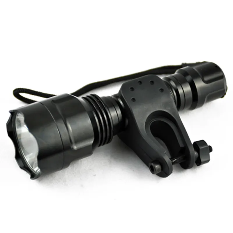 LED 18650 Battery Rechargeable Waterproof Hunting Torch Flashlight Bike Light