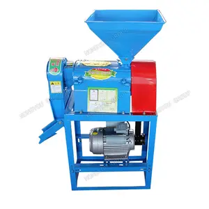 Mini Rice Milling Equipment Rice Miller Wheat Mill For Home Use