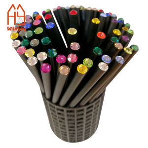 <span class=keywords><strong>Crayon</strong></span> de couleur arc-en-ciel personnalisé avec mine grise HB pour enfants, crayons cadeaux brillants en feuille <span class=keywords><strong>laser</strong></span> en vrac. - Product Image 5