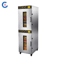 Déshydrateur Commercial pour Viande (Porc, Crevettes, Poisson, Bœuf) et Viande Séchée, en Acier Inoxydable SUS304, Température Réglable 35-68°C, Minuterie