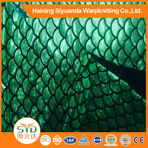 Sirène <span class=keywords><strong>Hologramme</strong></span> Métallique Spandex <span class=keywords><strong>Lycra</strong></span> nylon Tissu - Product Image 3