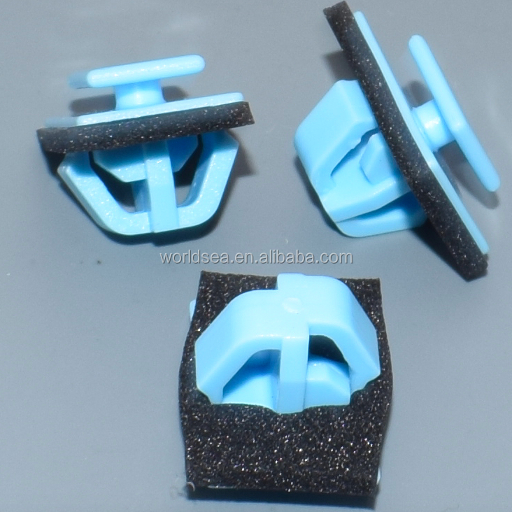 100 шт./пакет автомобильный пластиковый зажим для двери, боковой Кулисный фиксатор для Hyundai Santafe 87756-1F000