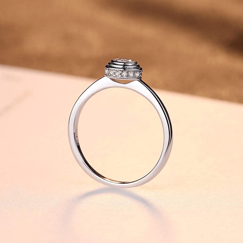 Pandora Anello Zirconia Cubica Anello Pandora Nodo in Argento con Zirconia Cubic