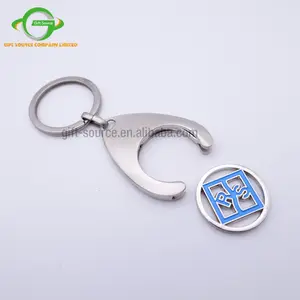 Tùy Chỉnh Trống Xe Đẩy Token Coin Keyring Canada Giỏ Hàng Mua Sắm Coin Key Chain