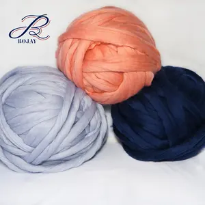 Bojay Super Chunky Thick Yarn 100% Acrylic Jumbo yarn for arm knitting with cheap price