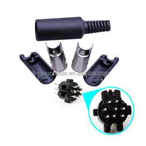 Bxon Mini DIN 8 pin nam và nữ Hàn Loại ổ cắm kết nối 8 pins Svideo cắm và jack - Product Image 4