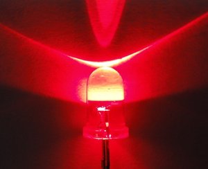 直径5mmラウンドf5mm2ピンLED発光ダイオードLEDランプ赤 - Product Image 6
