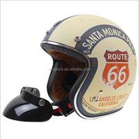 TORC ECE 22.06 Casque de moto rétro classique approuvé casque de moto style jet pour vélos Chopper