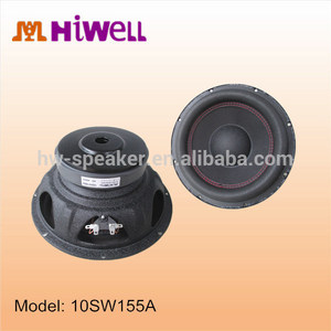 pulgadas 10 bastidor de acero prensado espuma envolvente controlador de subwoofer de uso del coche - Product Image 1