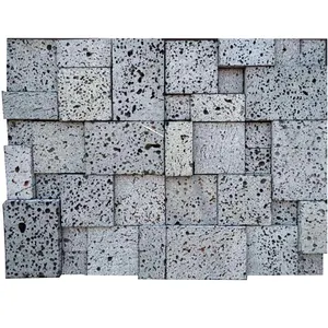 Revestimiento de pared volcánica natural piedra para venta