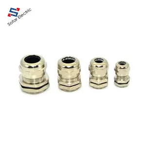 Waterproof IP68 Nickel Plated Brass Cable Glands M25