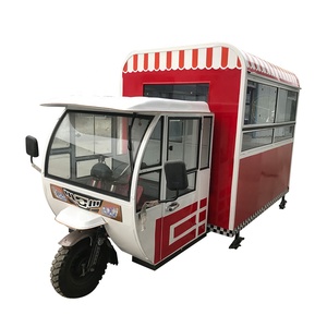 Camion de nourriture mobile à moteur électrique TUNE, chariot de nourriture pour hot-dogs à vendre aux États-Unis - Product Image 1