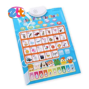 Educational english alphabet wall 72822 kids learning charts eco friendly material for child toy and gifts