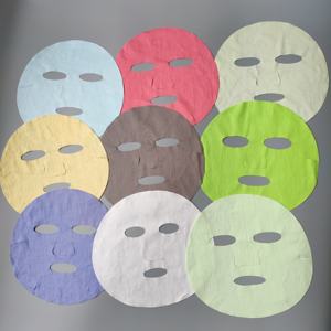 Листовые маски из сверхтонкого волокна, маски из микрофибры, индивидуальные цветные маски для лица, бумага OEM - Product Image 3