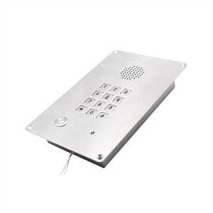 Top-rated IP65 Waterproof VoIP Clean Room Telephone with Metal Keypad, Oxidation Resistant <strong>SIP</strong> <strong>Intercom</strong> for Clean rooms - Product Image 1