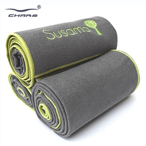 Tuya — serviette de yoga en microfibre, portable, antidérapante, étiquette privée personnalisée, vente en gros - Product Image 2