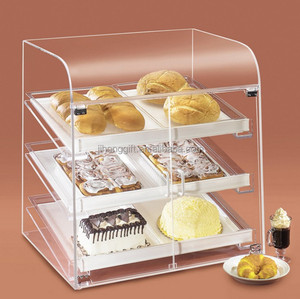 Bán Hot 3 Tier Nhẹ Hơn Rõ Ràng <span class=keywords><strong>Acrylic</strong></span> Bánh Cưới Bìa Stands, <span class=keywords><strong>Acrylic</strong></span> Bánh Mì Đứng - Product Image 3