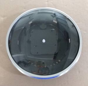 Đồng hồ thạch anh phong trào với mặt trăng-giai đoạn mô hình vuông 152 mét nhôm bezel và ống kính thủy tinh nhựa <span class=keywords><strong>Cover</strong></span> quay lại - Product Image 3