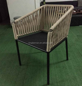 Silla de Jardín Moderna de Mimbre para Comedor, Sala de Estar, Hotel, Parque, Patio, Apartamento, <span class=keywords><strong>Muebles</strong></span> de Jardín para Exteriores - Product Image 4
