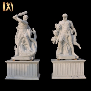Ornamenti da giardino Occidentale mitologia scultura nudo uomo mannequin - Product Image 6