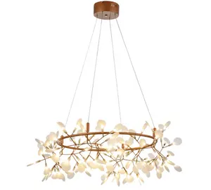 JYLIGHTING-Anillo de diseño moderno, lámpara colgante circular, circular, led