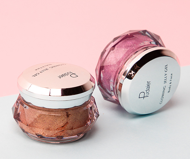 Pudaier высокое качество блестящий сексуальный хайлайтер гель крем для лица и тела тени для век макияж