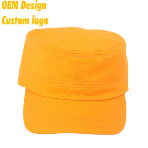 OEM ODM Promotion for Men's Vintage Orange Low Crown Cap Hand Embroidered Polyester <b>Plastic</b> Buckle Curve Brim Flag Design Common - Product Image 2