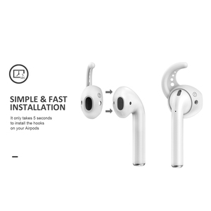 เคสซิลิโคนแบบคล้องหูสำหรับ AirPods 1/2 ลดราคา - Product Image 5