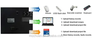 비용 효율적인 금속 저항 15 "led 빛 1024p proface hmi (인간 기계 인터페이스)