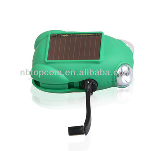 2 leds. grenouille. abs torche solaire <span class=keywords><strong>lampe</strong></span> <span class=keywords><strong>de</strong></span> <span class=keywords><strong>poche</strong></span> dynamo <span class=keywords><strong>à</strong></span> <span class=keywords><strong>manivelle</strong></span> tp-ph004 - Product Image 2