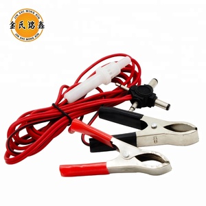 MX 30A Clips de cocodrilo doble a <span class=keywords><strong>Cross</strong></span> DC Plug Cable cargador con portafusibles - Product Image 3
