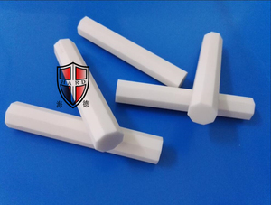Personalizado <span class=keywords><strong>ZTA</strong></span> Al2O3 Alúmina ZrO2 Zirconia Barra de varilla cuadrada de cerámica - Product Image 2