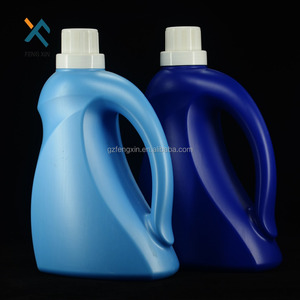 Large capacity tip spout plastic Laundry detergent bottle 4 litre