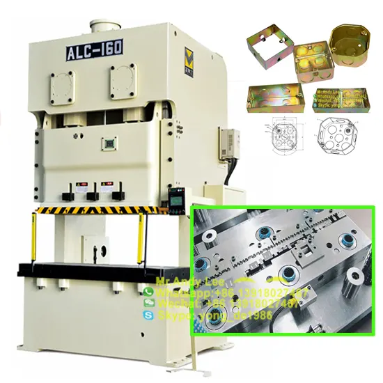 Molde de potência e estampagem de moldura do quadro c do ponto duplo para a linha de produção inteira do conector elétrico da caixa terminal