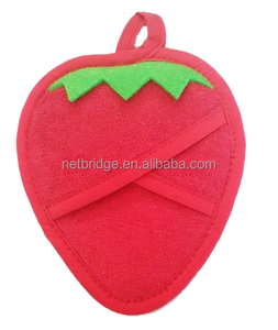 Pieza de algodón para baño con forma de fruta - Product Image 1