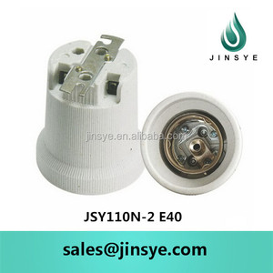 Douille de lampe en céramique ou support de lampe à vis E40 en <span class=keywords><strong>porcelaine</strong></span> avec support - Product Image 3
