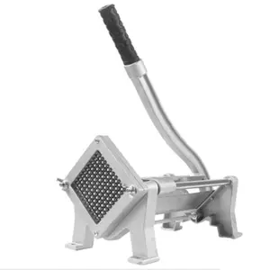 2019 roestvrij staal handmatige aardappel cutter machine thuis kleine cut plantaardige zijde machine