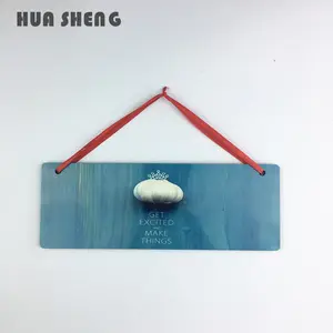 Customized Sublimation Wood Signs Custom Blank Mdf Sublimation Wood Door Plaques Door Signs