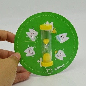 Tùy chỉnh trẻ em hiện đại tắm hẹn giờ với nhựa và thẻ giấy 2-4 phút Thời gian cát - Product Image 6