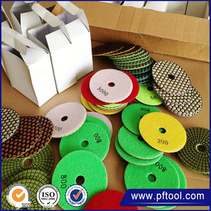 Chấ<span class=keywords><strong>t</strong></span> Lượng cao Dry Kim Cương Đánh Bóng Pad Cho Đá Cẩm Thạch - Product Image 5